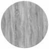 Plateau de table Sonoma gris Ø 70 x 1,5 cm Bois d'ingénierie 538428538428