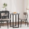 Plateau de table Sonoma gris Ø 60 x 1,5 cm Bois d'ingénierie 538432538432