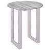 Plateau de table Sonoma gris Ø 60 x 1,5 cm Bois d'ingénierie 538432538432