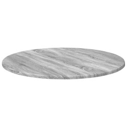 Plateau de table Sonoma gris Ø 60 x 1,5 cm Bois d'ingénierie 538432538432