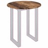Plateau de table Bois ancien Ø 60 x 1,5 cm Bois d'ingénierie 538434538434