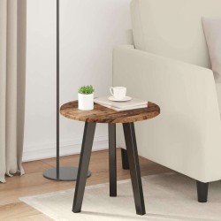 Plateau de table Bois ancien Ø 40 x 1,5 cm Bois d'ingénierie 538436538436