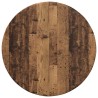 Plateau de table Bois ancien Ø 40 x 1,5 cm Bois d'ingénierie 538436538436