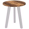 Plateau de table Bois ancien Ø 40 x 1,5 cm Bois d'ingénierie 538436538436