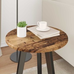 Plateau de table Bois ancien Ø 40 x 1,5 cm Bois d'ingénierie 538436538436