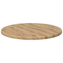 Plateau de table chêne artisanal Ø 40 x 1,5 cm 538437538437