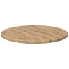 Plateau de table chêne artisanal Ø 40 x 1,5 cm 538437538437