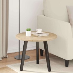 Plateau de table Chêne sonoma Ø 50 x 1,5 cm Bois d'ingénierie 538442538442