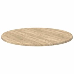 Plateau de table Chêne sonoma Ø 50 x 1,5 cm Bois d'ingénierie 538442538442