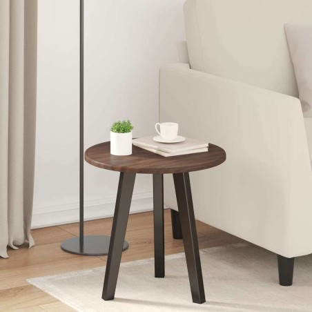 Plateau de table Chêne marron Ø 40 x 1,5 cm Bois d'ingénierie 538446538446