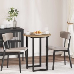 Plateau de table chêne artisanal Ø 60 x 1,5 cm 538447538447