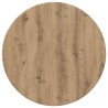 Plateau de table chêne artisanal Ø 60 x 1,5 cm 538447538447