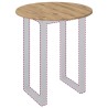 Plateau de table chêne artisanal Ø 60 x 1,5 cm 538447538447