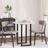 Plateau de table Blanc Ø 70 x 1,5 cm Bois d'ingénierie 538449538449