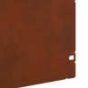 Bordures de pelouse 30 pcs Rouillé 103 x 0,05 x 22 cm 538450538450