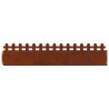 Bordures de pelouse 20 pcs Rouillé 103 x 0,05 x 22 cm 538451538451