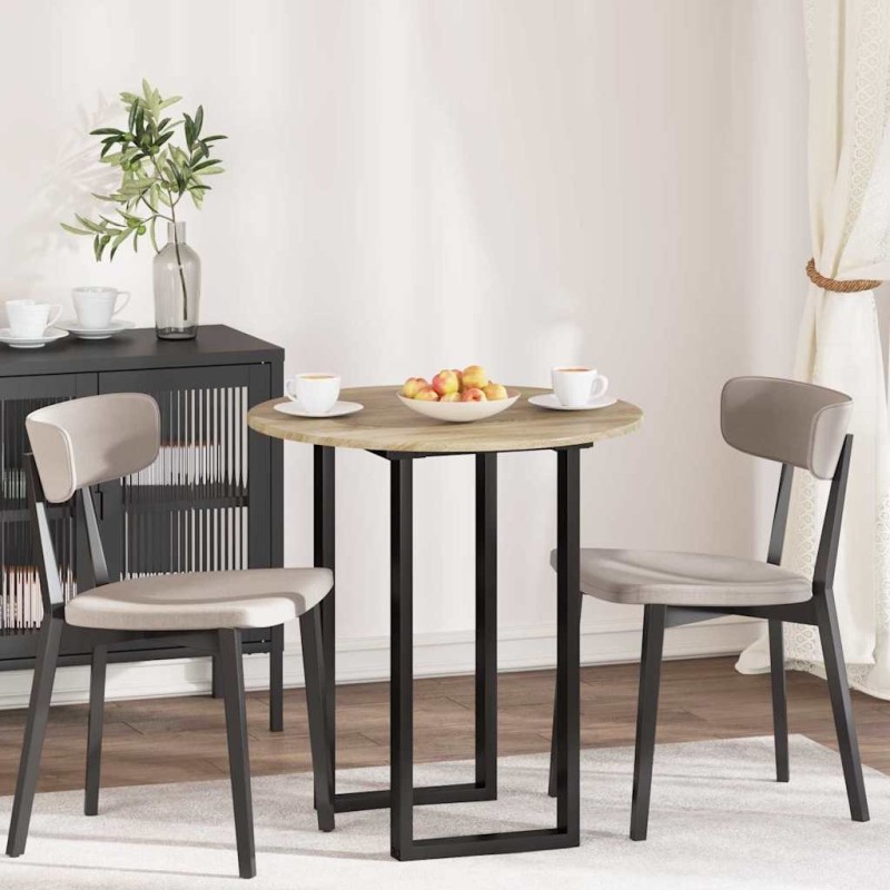 Plateau de table Chêne sonoma Ø 70 x 1,5 cm Bois d'ingénierie 538452538452