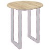 Plateau de table Chêne sonoma Ø 70 x 1,5 cm Bois d'ingénierie 538452538452