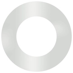 adapté pour anneau d'arbre plat Argent Ø40 / 70 cm 538459538459