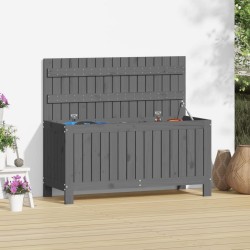 Boîte de rangement de jardin Gris 108x42,5x54 cm Bois de pin 538466538466
