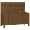 Boîte de rangement de jardin Marron miel 108x42,5x54cm Bois pin 538467538467