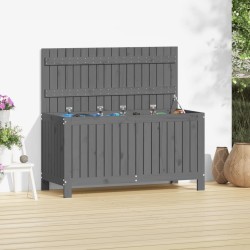 Boîte de rangement de jardin Gris 115x49x60 cm Bois de pin 538470538470