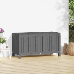 Boîte de rangement de jardin Gris 115x49x60 cm Bois de pin 538470538470
