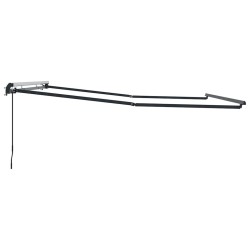 Cadre d'auvent Anthracite 4,5 x 2,5 m Aluminium 538476538476