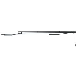 Cadre d'auvent Anthracite 4,5 x 2,5 m Aluminium 538476538476