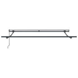 Cadre d'auvent Anthracite 3 x 2,5 m Aluminium 538478538478