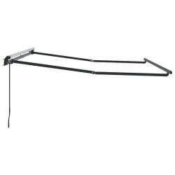 Cadre d'auvent Anthracite 3 x 2,5 m Aluminium 538478538478