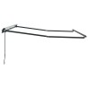 Cadre d'auvent Anthracite 3 x 2,5 m Aluminium 538478538478