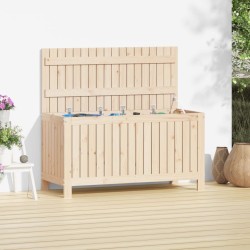 Boîte de rangement de jardin 115x49x60 cm Bois massif de pin 538480538480