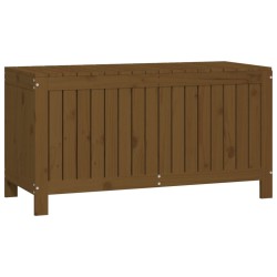 Boîte de rangement de jardin Marron miel 115x49x60 cm Bois pin 538483538483