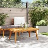 Table basse de jardin 90x55x35 cm Bois solide d'acacia 538486538486