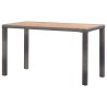 Table de jardin Anthracite et marron 123x60x74 cm Bois d'acacia 538489538489