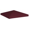 Toile supérieure de gazebo 310 g/m² 3x3 m Bordeaux 538497538497
