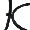 Table de bistro mosaïque Terre cuite et blanc 60 cm Céramique 538502538502