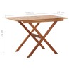 Table de jardin 110x67x74 cm Bois d'acacia massif 538512538512
