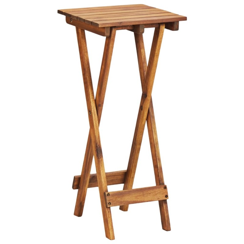Support pour plantes 30x30x67 cm Bois d'acacia solide 538516538516