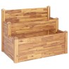 Jardinière sur 2 niveaux 110x75x84 cm Bois massif d'acacia 538517538517
