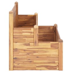 Jardinière sur 2 niveaux 110x75x84 cm Bois massif d'acacia 538517538517
