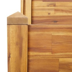 Jardinière sur 2 niveaux 110x75x84 cm Bois massif d'acacia 538517538517