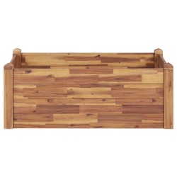 Lit surélevé de jardin 110x60x44 cm Bois massif d'acacia 538519538519