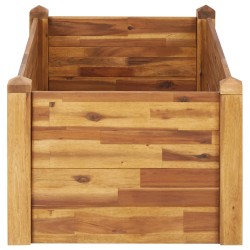 Lit surélevé de jardin 110x60x44 cm Bois massif d'acacia 538519538519
