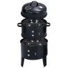 Gril barbecue au charbon 3 en 1 40x80 cm 538520538520