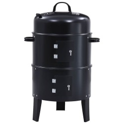 Gril barbecue au charbon 3 en 1 40x80 cm 538520538520