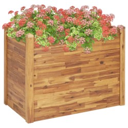 Lit surélevé de jardin 110x60x84 cm Bois massif d'acacia 538521538521