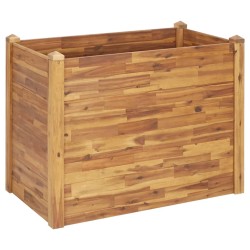 Lit surélevé de jardin 110x60x84 cm Bois massif d'acacia 538521538521