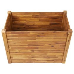 Lit surélevé de jardin 110x60x84 cm Bois massif d'acacia 538521538521